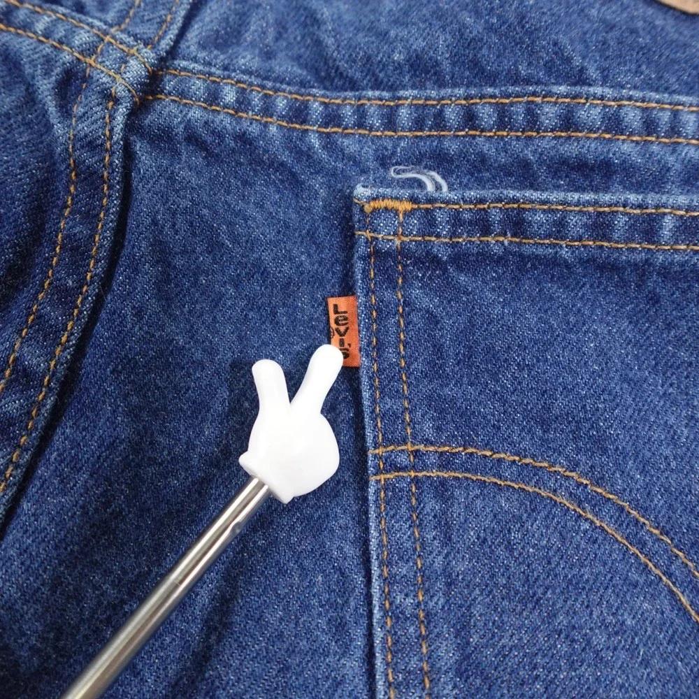 Vintage Levis 517 Orange Tab Jeans Mens 40X32 Blue Denim Boot Cut 90S‎ 39X31.5